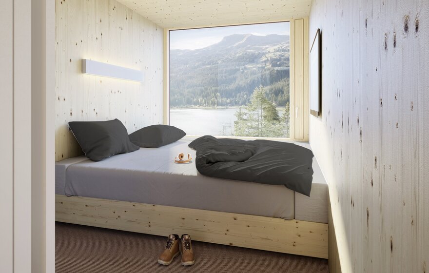 Zimmer in der Revier Mountain Lodge Lenzerheide