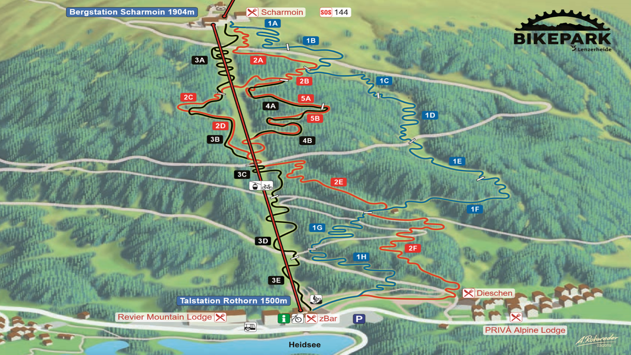 Bikeparks in Arosa Lenzerheide | Downhill-Erlebnis in der Schweiz